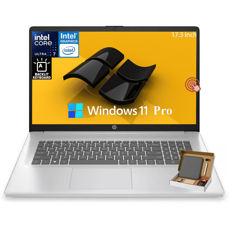 HP 17 inch Laptop for Business, 17.3