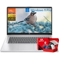 thumbnail image 1 of HP 17-inch Laptop for Business and Student - 64GB RAM, 1TB SSD, AMD Ryzen 5 7430U, Windows 11 Pro, Fast Charge, Wi-Fi 6, 17.3” FHD Anti-Glare Display, 1 of 8