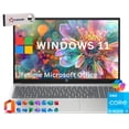 thumbnail image 1 of HP 17 inch Laptop, Intel Core i3-N305,17.3" HD+ , Intel Core i3-N305 (Beat Ryzen 5 7520U) 64GB RAM, 2TB SSD, Webcam, Bluetooth, Wi-Fi, Lifetime MS Office ,Windows 11 Home For Business and Student, 1 of 5