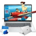 thumbnail image 1 of HP 17 inch Laptop, Intel Core i3-N305,32GB RAM, 2TB SSD,17.3" HD+ Touchscreen Display, Windows 11 Pro, Numeric Keyboard, Wi-Fi 6, Bluetooth, Webcam, For Students & Business, 1 of 5