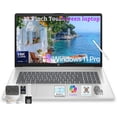 thumbnail image 1 of HP 17 inch Touchscreen Laptop Computer, Intel 12-Core Ultra 7 255U, 16GB DDR5, 1TB SSD, Windows 11 Pro, 17.3" HD+ Touch Display, Backlit KB, Fingerprint, Intel AI 12 NPU Tops, Copilot AI, 1 of 8