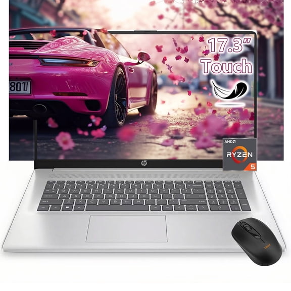 HP 17inch Laptop Touchscreen -AMD Ryzen 5 7430U Beat i7-1355U -32GB RAM -1TB SSD -Windows 11 - AI Copilot Key -2025 Portatil HP Computadora Laptop -Business School College