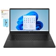 thumbnail image 1 of HP 17t -cn200 Home/Business Laptop (Intel i7-1255U 10-Core, 17.3in 60 Hz HD+ (1600x900), Intel Iris Xe, 16GB RAM, Win 11 Home) with Microsoft 365 Personal , Dockztorm Hub, 1 of 7
