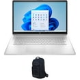 thumbnail image 1 of HP 17t-cn200 Home/Business Laptop (Intel i7-1255U 10-Core, 17.3in 60Hz Full HD (1920x1080), Intel Iris Xe, 64GB RAM, 4TB SATA SSD, Win 11 Home) with Atlas Backpack, 1 of 7