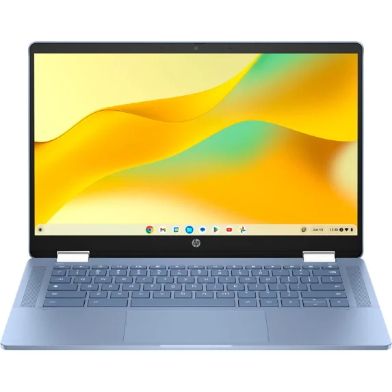 HP - 2-in-1 14" Touch-Screen Chromebook - Intel Processor N100 - 4GB Memory - 64GB eMMC - Sky Blue