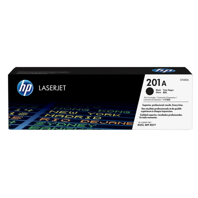 HP 201A, (CF400A) Black Original LaserJet Toner Cartridge HP 201A, (CF400A) Black Original LaserJet Toner Cartridge