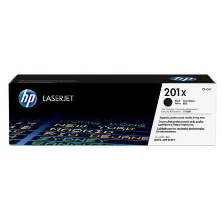 HP LaserJet 201X, Approximate 2,800 Pages, Monochrome Printer Cartridge with HP 201X High Yield Toner Cartridge, Recycling Guide, HP Premium Protection Warranty, 1 Pack