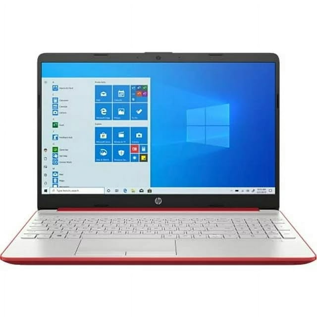 HP 2021 Laptop / 15.6" LED-Backlit WXGA HD Intel UHD Graphics 60hertz / Intel Pentium Gold 6405U 2 Cores / 32GB DDR4 2TB NVMe SSD M.2 /Wi-Fi 5 / Win10 Pro/Scarlet Red / 32GB USB