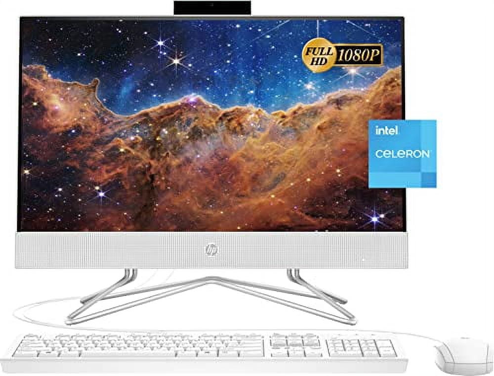 All-in-One HP 22-df0005np (Outlet Grade A - 21.5'' - Intel Celeron J4025 - RAM: 8 GB - 256 GB