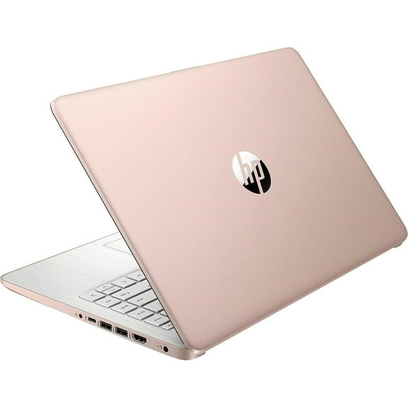 HP 2022 Stream 14" HD BrightView Laptop, Intel Celeron N4120, 16GB RAM, 320GB Storage(64GB eMMC+256GB Micro SD), Intel HD Graphics, 720p Webcam, 1 Year Office 365, Rose Gold, Win 11