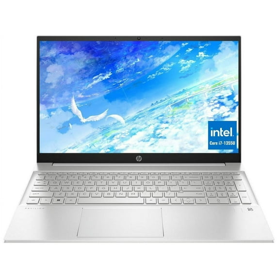 HP 2023 Latest Pavilion 15.6" FHD Business Laptop, 13th Gen Intel Core i7-1355U, up to 5.0Ghz , 32GB DDR4 RAM, 1TB SSD ,Backlit Keyboard ,Webcam, HDMI,Wifi 5 ,Bluetooth 5 ,Windows 11 Pro Silver