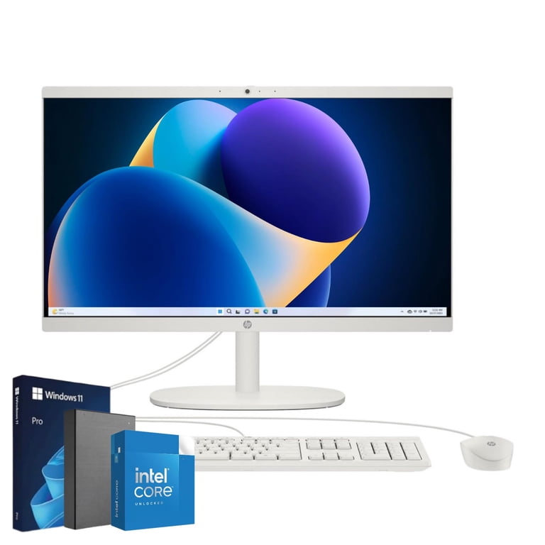 デスクトップPC Windows11 SSD128GB Office2024 HP 2024 21.5 inch All-in-One Desktop PC | Windows 11 Pro | Intel