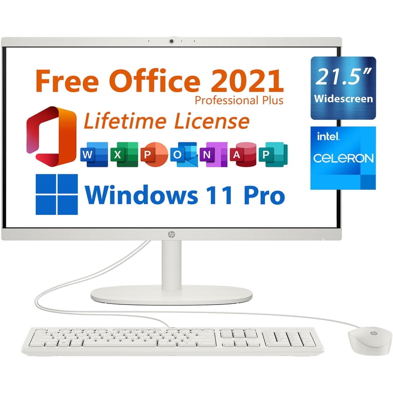 HP 2024 All-in-One Desktop, 21.5