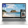 thumbnail image 1 of HP 2025 15.6" Touchscreen Laptop, Intel 6-Core i3-1315U Processor (Up to 4.5GHz),16GB RAM, 1TB SSD, with Office Pro Lifetime License, Windows 11 Pro, Anti-Glare, Natural Silver, 1 of 5
