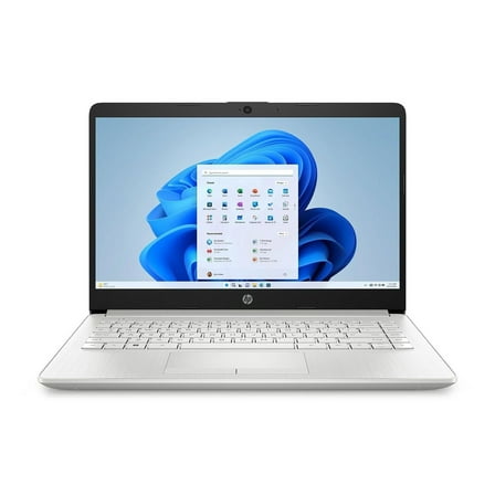 HP 2025 Stream 14” WXGA HD Laptop 4-Core Intel Celeron N4120 Intel UHD Graphics 8GB DDR4 64GB NVMe SSD USB-C WiFi AC RJ-45 BT Webcam HDMI1.4 Windows 11 Pro w/RE USB