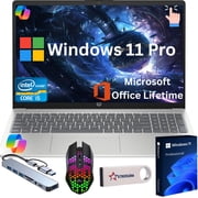 HP 2026 Newest 15 15.6" FHD Touchscreen Laptop Computer For Student and Business, 13th Gen Intel Core I5-1334U, Copilot Laptop, 16GB RAM, 1 TB PCIe SSD,Lifetime MS Office, Windows 11 Pro, Gift Set