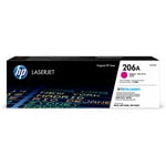 HP 206A Magenta Toner Cartridge | Works with HP Color LaserJet Pro M255, HP Color LaserJet Pro MFP M282, M283 Series | W2113A