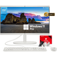 thumbnail image 1 of HP 21.5" FHD All-in-One Desktop PC | Intel Celeron J4025 Processor | Wired Mouse and Keyboard | Type-C | FHD Anti-Glare Display | HDMI | Windows 11 Pro | WiFi 6 | 16GB RAM | 1TB SSD, 1 of 8