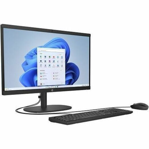 HP 22-dg0000i 22-dg0340 All-in-One Computer - Intel N-Series N200 - 8 GB - 512 GB SSD - 21.5" Full HD - Desktop - Jet Black - Intel Chip - 1920 x 1080 - Windows 11 Home - Intel UHD Graphics DDR5 SD...
