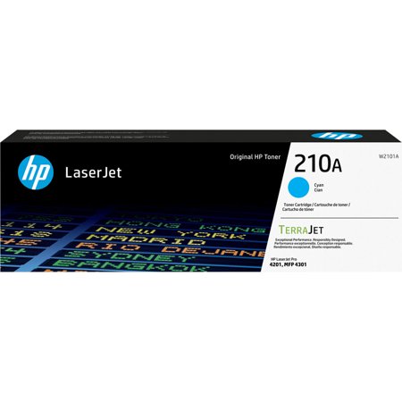 HP - 210A Standard Capacity Toner Cartridge - Cyan