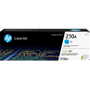 HP 210A Cyan Original LaserJet Toner Cartridge, ~1,800 pages, W2101A