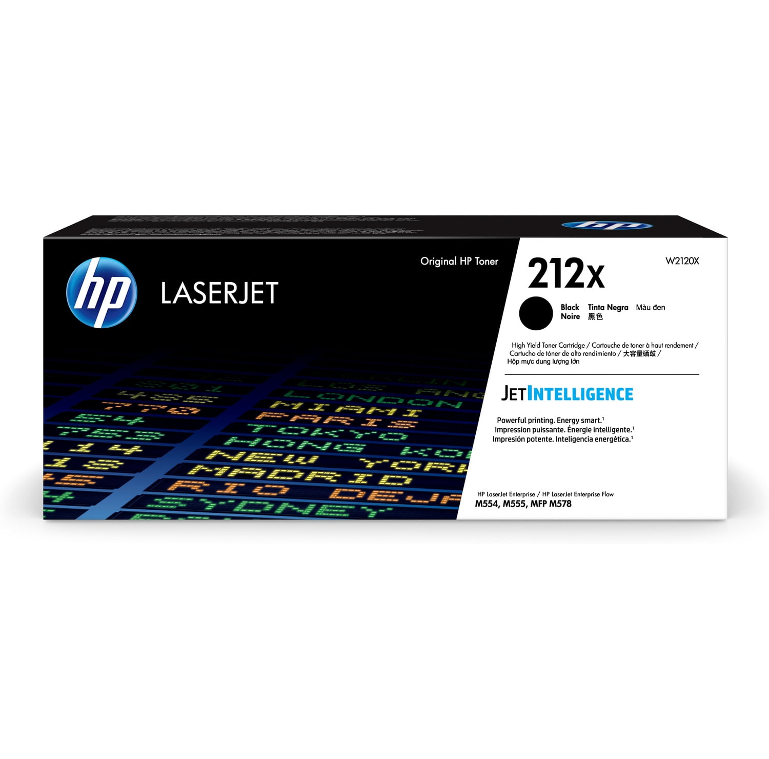 HP エイチピー 純正 HP 212X 黒 トナーカートリッジ W2120X HP 212X High Yield Black Toner Cartridge, W2120X for Laser