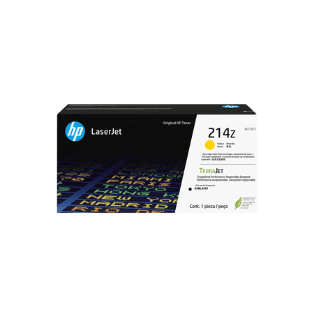 HP 214Z Ultra High Yield Yellow Original LaserJet Toner Cartridge, ~26,000