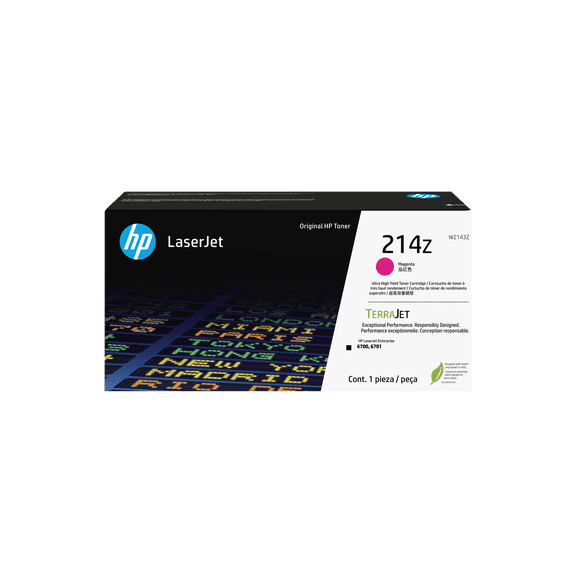 HP 214Z Ultra High Yield Magenta Original LaserJet Toner Cartridge, ~26,000