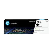 HP 218A Black Original LaserJet Toner Cartridge, ~1,300 pages black, W2180A