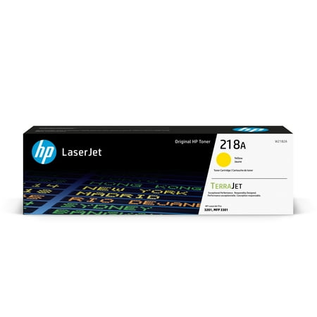 HP - 218A Standard Capacity Toner Cartridge - Yellow