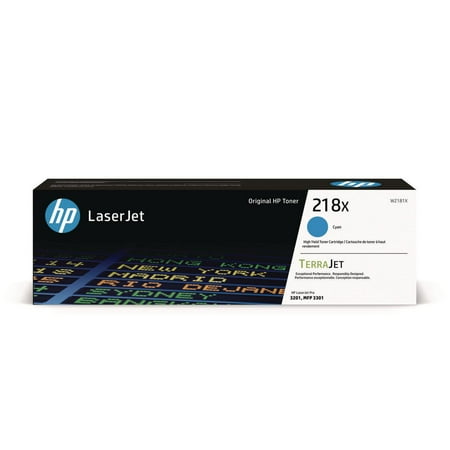 HP - 218X High-Yield Toner Cartridge - Cyan