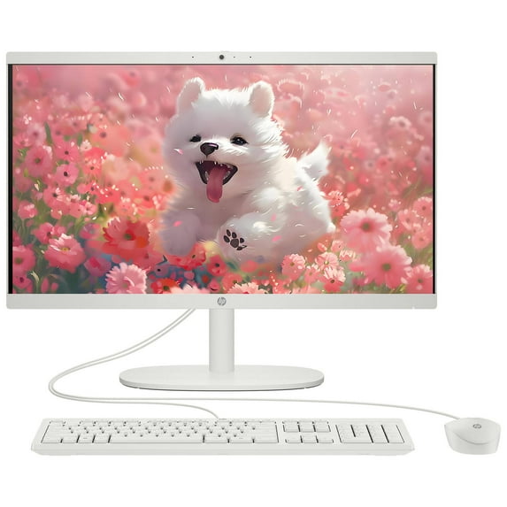 HP 22" All-in-One Desktop Computer Intel Quad-Core Processor FHD Display 32GB DDR5 RAM, 640GB Storage WiFi 6 Bluetooth Business AIO Windows 11 Pro