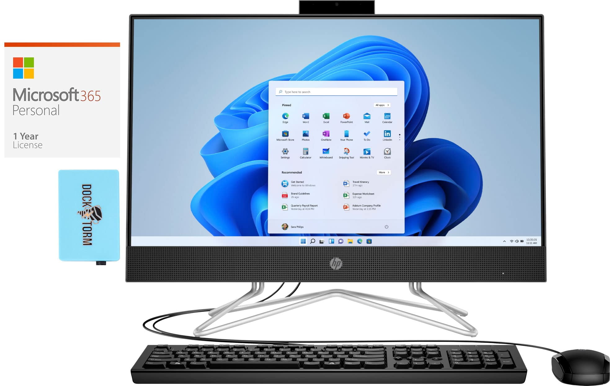 HP 22df10266t PC Home & Business AllinOne (Intel i31115G4 2Core