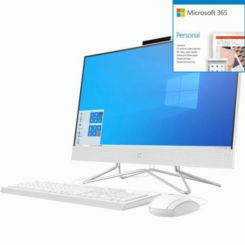 HP 23.8" AllinOne Desktop Computer AMD Athlon 3050U 8GB RA