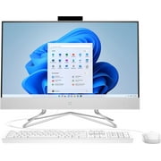 HP All-in-One Desktop Computer, 21.5" FHD Display, 16 GB RAM, 512 GB SSD, Intel Celeron J4025, Webcam, Wi-Fi 6, Bluetooth, HDMI, Windows 11 Pro