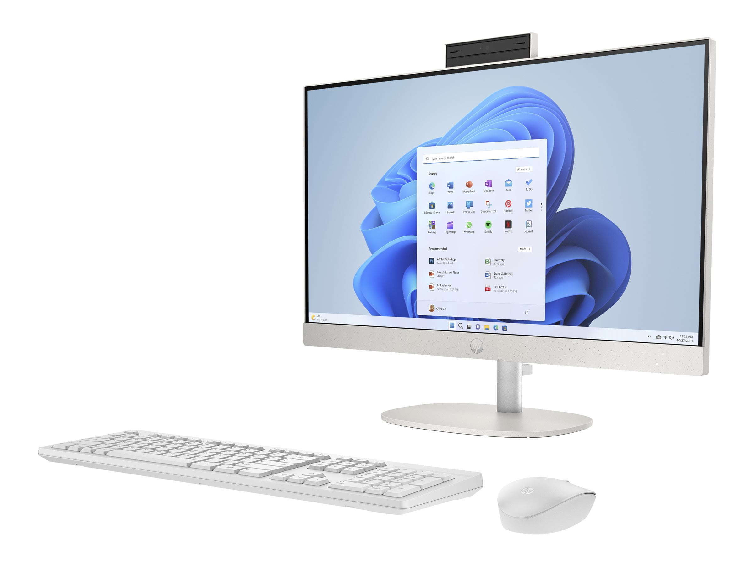 HP 23.8 inch All-in-One Desktop PC, FHD Display, 13th Generation 