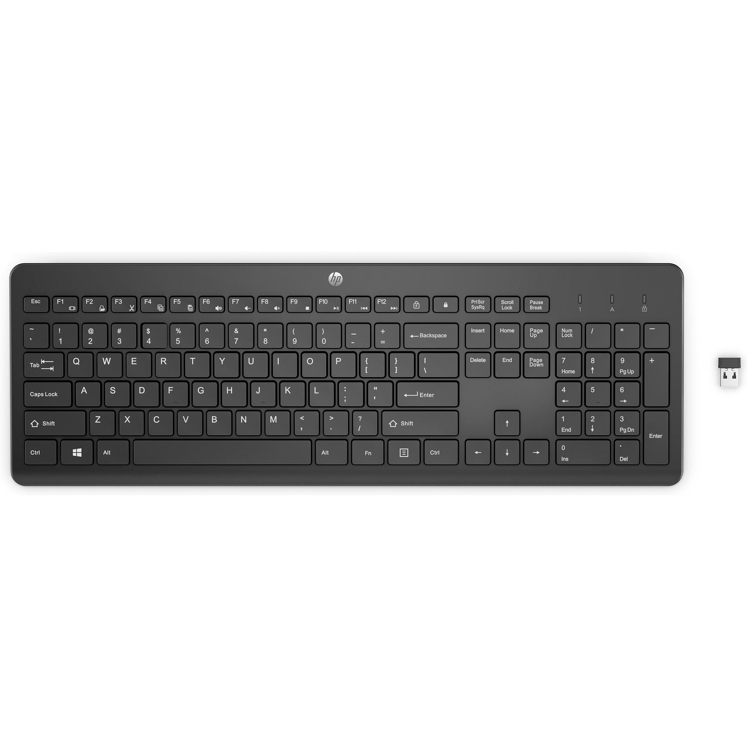 onn. Wireless Silent Full Size Keyboard, Windows & Mac Compatible