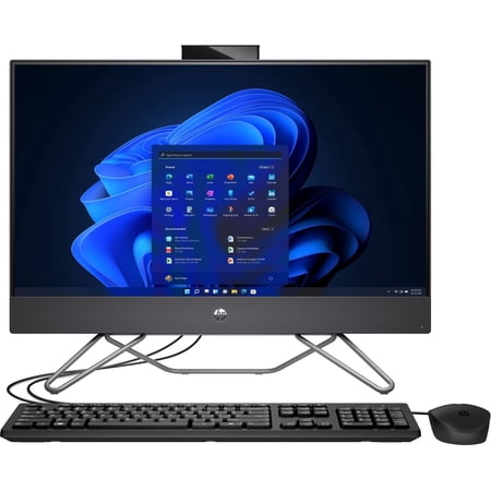 HP - 24" All-In-One - AMD Ryzen 3 - 8GB Memory - 256GB SSD - Jet Black