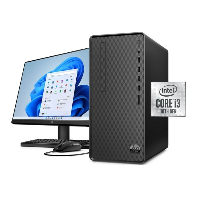 HP 24 Desktop Bundle i3 8GB/1TB Desktop Bundle - Walmart.com