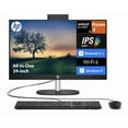 thumbnail image 1 of HP 24 Everyday Value All-in-One 23.8in IPS FHD Display (AMD Ryzen 3 7320U, 8GB LPDDR5, 1TB PCIe SSD, AMD Radeon, WiFi 6, Webcam, Bluetooth 5.3, Win 11 Home), 1 of 7