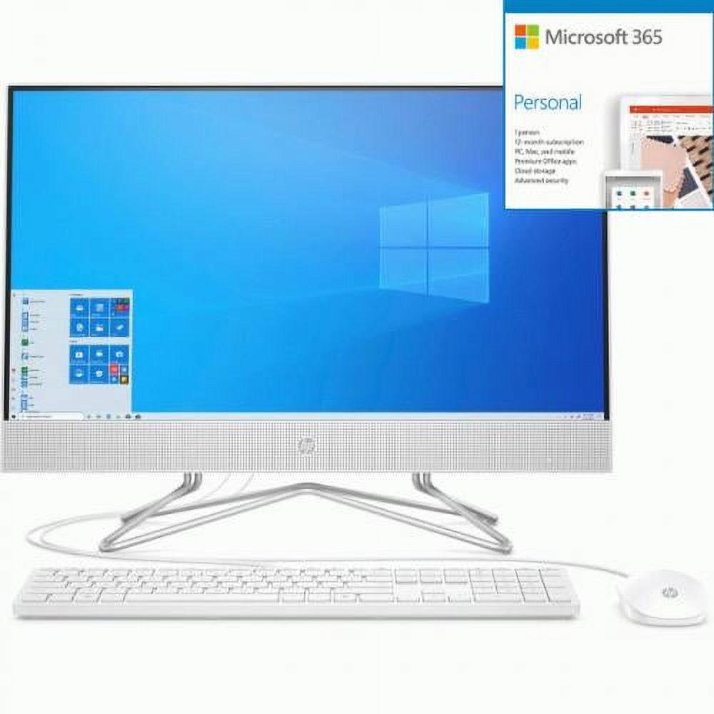 HP 24 Series 23.8" AllinOne Desktop Computer AMD Athlon 4G