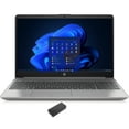 thumbnail image 1 of HP 250 G9 Home/Business Laptop (Intel i5-1235U 10-Core, 15.6in 60 Hz Full HD (1920x1080), Intel Iris Xe, 64GB RAM, 512GB PCIe SSD, Wifi, Webcam, Bluetooth, Win 10 Pro) with USB-C Dock, 1 of 6