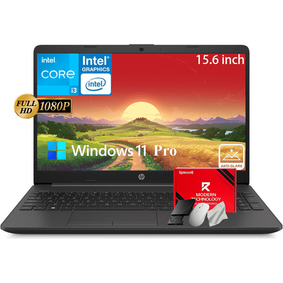 HP 250R G9 Business Laptop-15.6" FHD Display | Intel i3-1315U | 16GB RAM 512GB SSD | Intel UHD Graphics | Wi-Fi 6 Bluetooth 5.3 | Long Battery Life | Windows 11 Pro | Dark Ash Silve