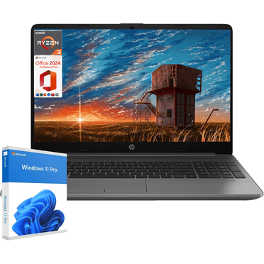 HP 255-G10 15.6" Full HD Business Laptop Computer, Ryzen 3 7330U, 16GB RAM, 1TB SSD, Wi-Fi 6, Windows 11 Pro