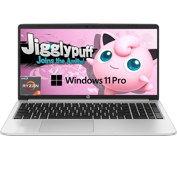 HP 255-G10 15.6" Full HD Business Laptop Computer, Ryzen 3 7330U, 16GB RAM, 512GB SSD, Wi-Fi 6, Windows 11 Pro