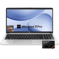 thumbnail image 1 of HP 255 G10 Business Laptop, 15.6" FHD, Ryzen 3 7330U up to 4.3GHz, 32GB RAM, 1TB SSD, Wi-Fi 6, Windows 11 Pro, w/Accessories, 1 of 7