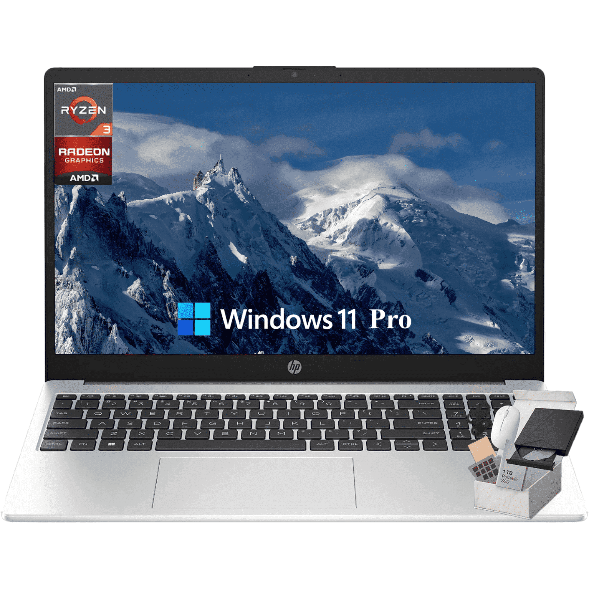 HP 255-G10 Business Laptop Computer - 15.6