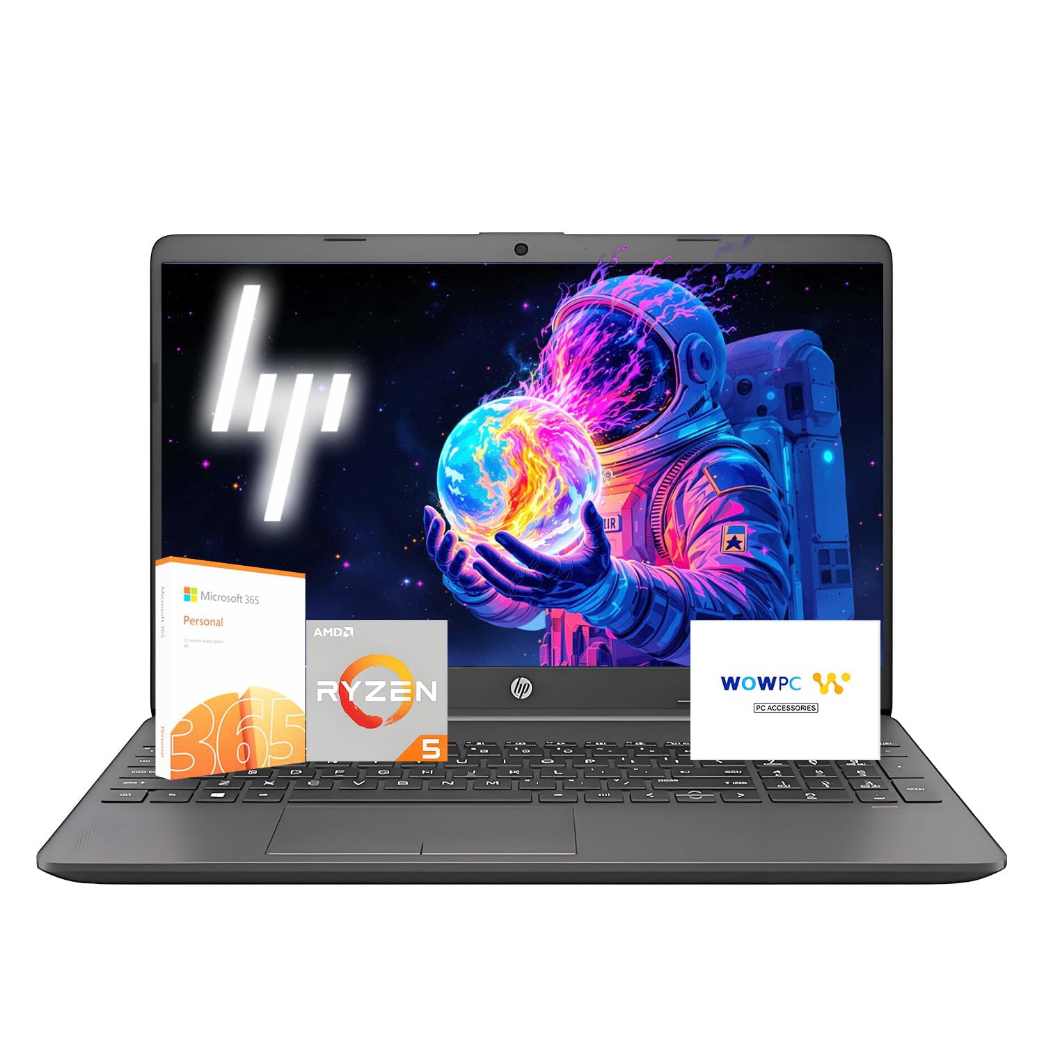 HP 255 G8 Business Laptop with Microsoft Office 365, 15.6" FHD LED