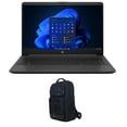 thumbnail image 1 of HP 255 G8 Everyday Value Laptop (AMD AMD 3020e  2-Core, 15.6in 60Hz HD (1366x768), AMD Radeon, 16GB RAM, 128GB m.2 SATA SSD, Wifi, USB 3.2, HDMI, Webcam, Bluetooth, Win 10 Pro) with Atlas Backpack, 1 of 6