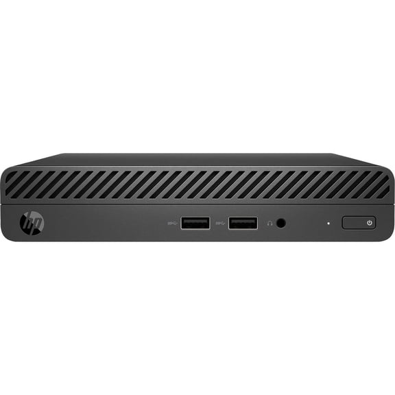 HP 260 G3 Desktop Computer - Intel Pentium 4415U 2.3GHz - 4GB DDR4 SDRAM - 500GB HDD - Windows 10 Pro
